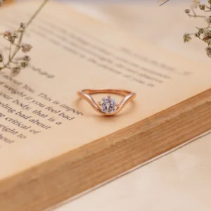 Ethereal Marquise Wave Ring