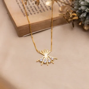 Golden Bloom Pendant
