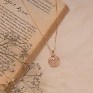 Eternal Glow Rose Gold Pendant