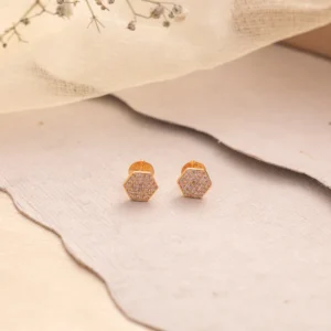 Aurelia Hexa Spark Studs