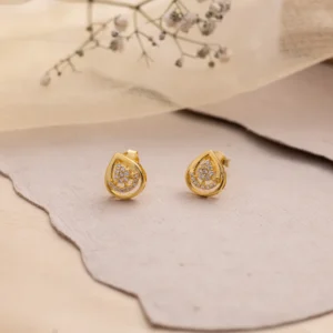 Eternal Teardrop Spark Studs