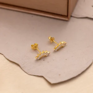 Regal Aurora Crown Studs