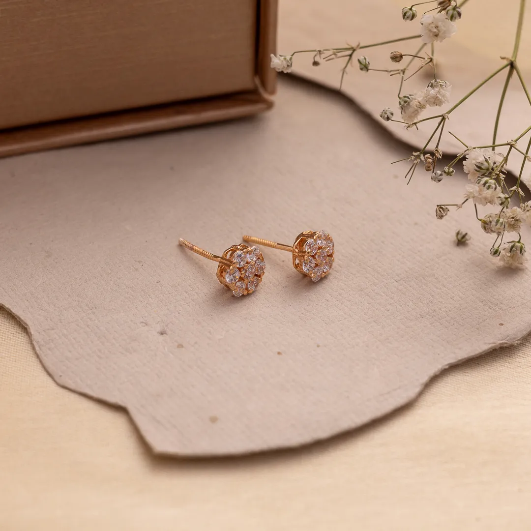 Blossom Radiance Cluster Studs