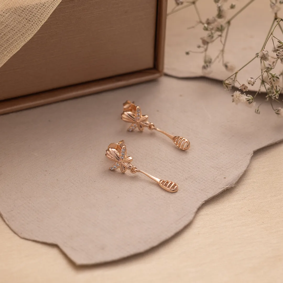 Celestial Bloom Hook Earrings