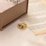 Regal Leo Zodiac Ring