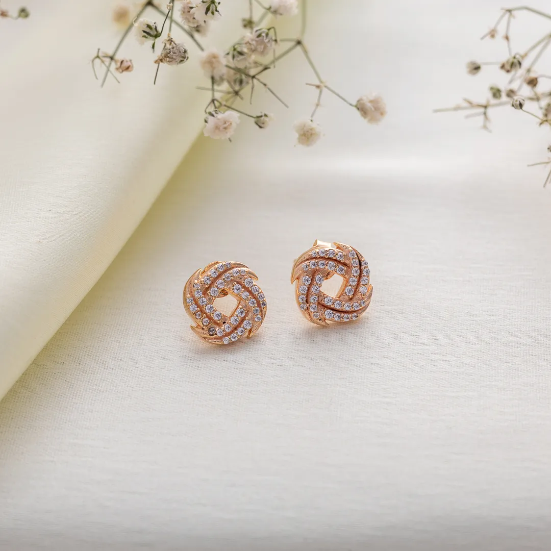 Eternal Luxe Swirl Studs