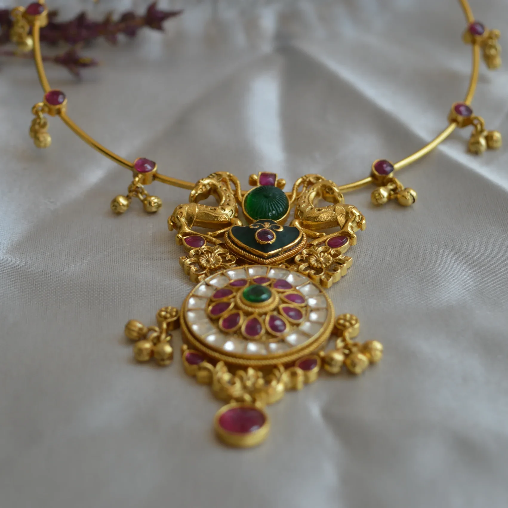 Royal Heritage Medallion Necklace