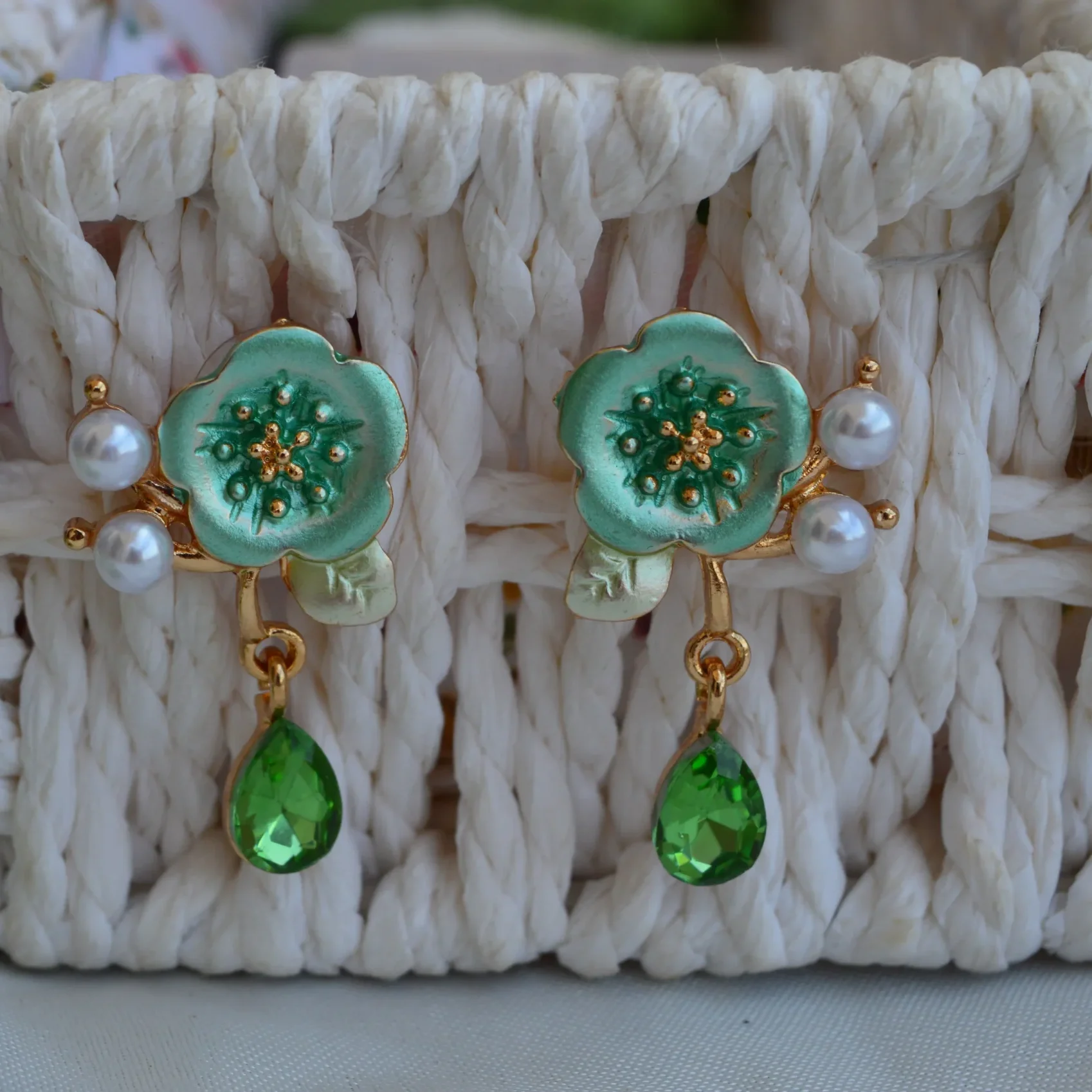 Meadow Drop Blossom Earrings