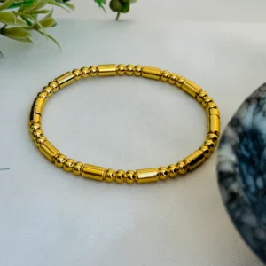 Golden Heritage Bead Bracelet