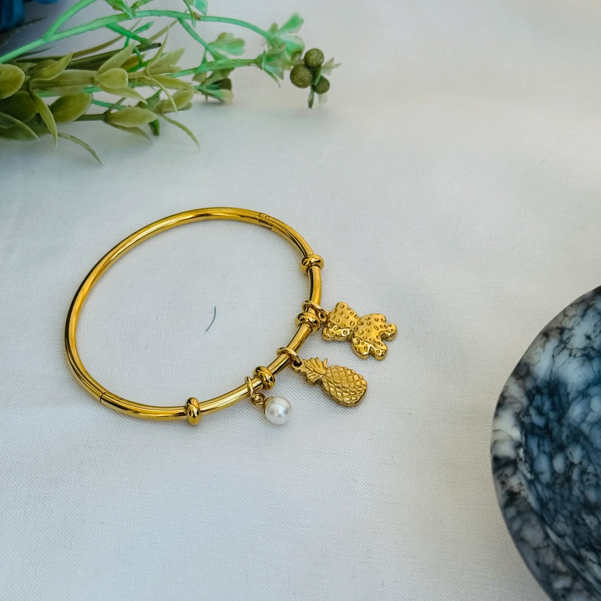 Swarna Blossom Charm Bracelet