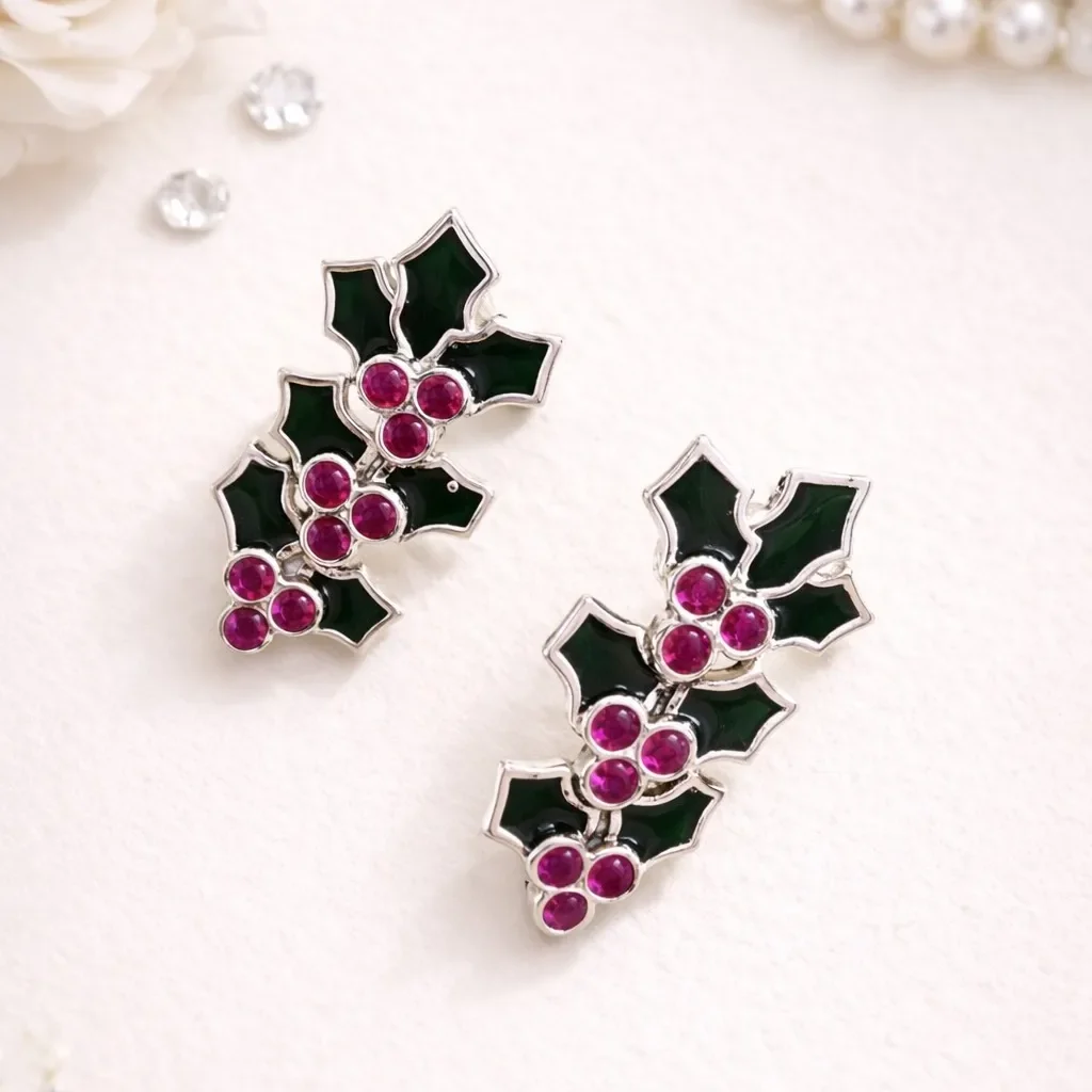 Holly Bloom Stud Earrings