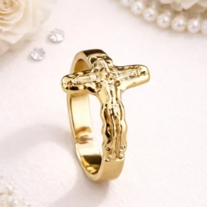 Sacred Grace Cross Ring
