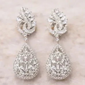 Celeste Teardrop Diamond Earrings