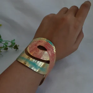 Celeste Swirl Art Cuff