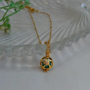 Mystic Orb Charm Necklace