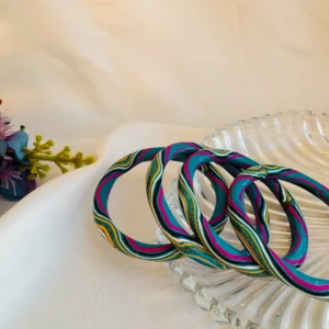 Rangrez multi colour lac bangle