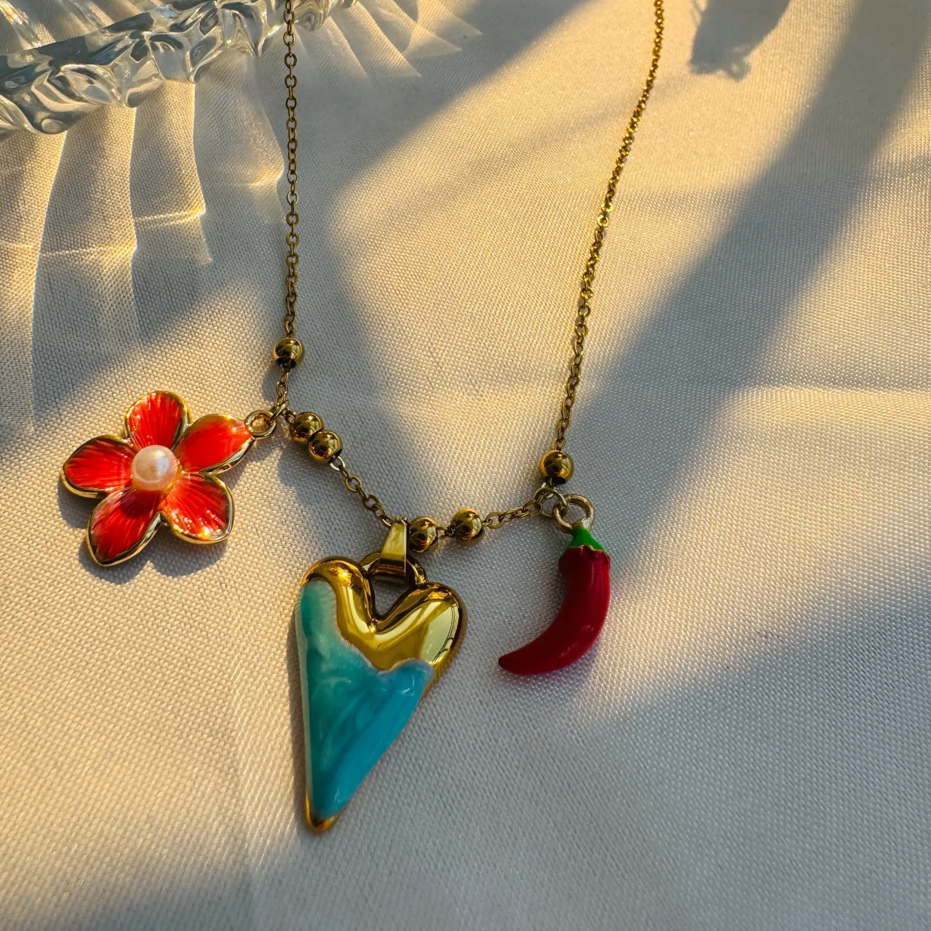 Tropical Charm Fiesta Necklace