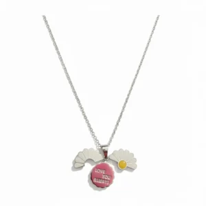 Sunflower Bloom Pendant Necklace
