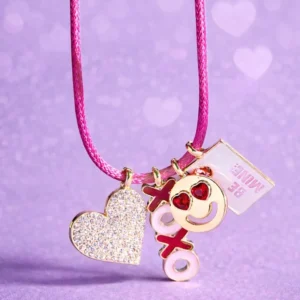 XO Love Charm Necklace