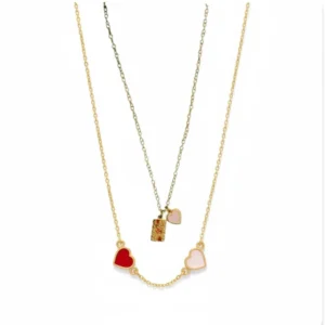 Sweetheart Layered Love Necklace Set